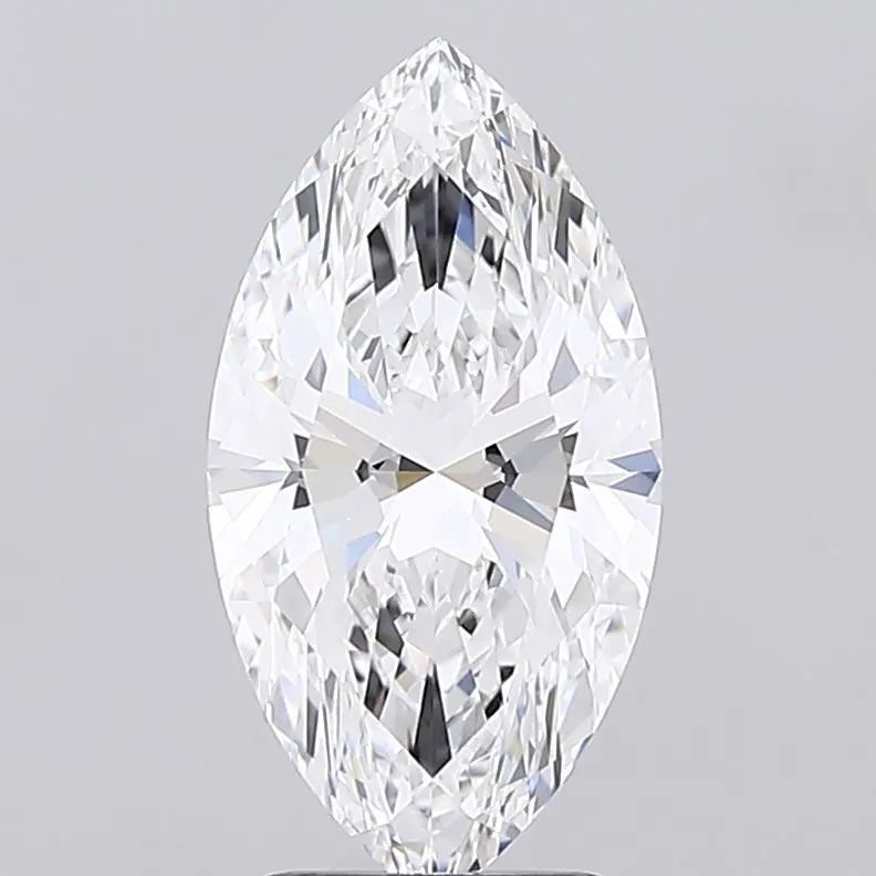 2.72ct Marquise Lab Grown Diamond (Colour D, Clarity FL, Cut EX, IGI Certified)