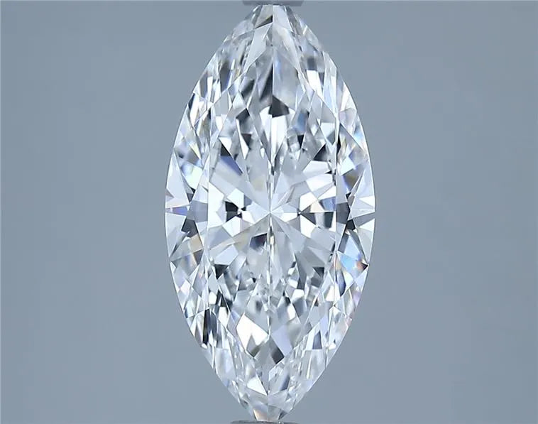 2.72ct Marquise Lab Grown Diamond (Colour D, Clarity VVS2, IGI Certified)