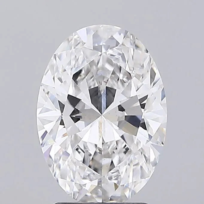 2.72ct Oval Lab Grown Diamond (Colour F, Clarity VS1, IGI Certified)