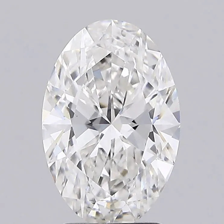 2.72ct Oval Lab Grown Diamond (Colour F, Clarity VVS2, IGI Certified)