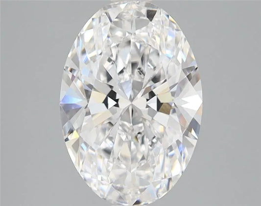 2.72ct Oval Lab Grown Diamond (Colour G, Clarity VS1, IGI Certified)