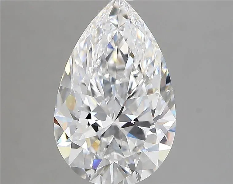 2.72ct Pear Lab Grown Diamond (Colour D, Clarity VVS2, IGI Certified)