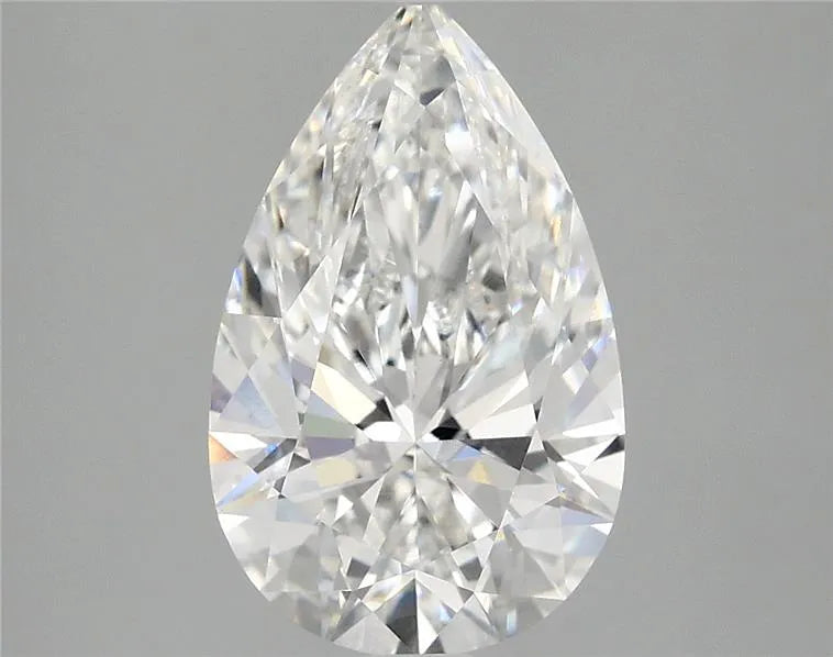 2.72ct Pear Lab Grown Diamond (Colour E, Clarity VVS2, IGI Certified)