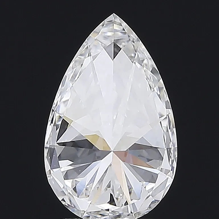 2.72ct Pear Lab Grown Diamond (Colour G, Clarity VVS2, IGI Certified)