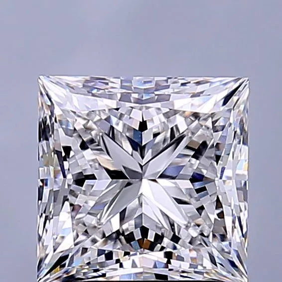 2.72ct Princess Lab Grown Diamond (Colour D, Clarity VVS1, IGI Certified)