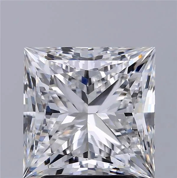 2.72ct Princess Lab Grown Diamond (Colour E, Clarity VVS2, IGI Certified)