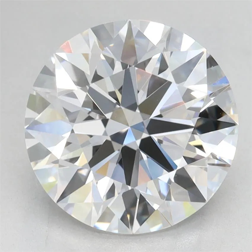 2.72ct Round Lab Grown Diamond (Colour D, Clarity IF, Cut ID, IGI Certified)