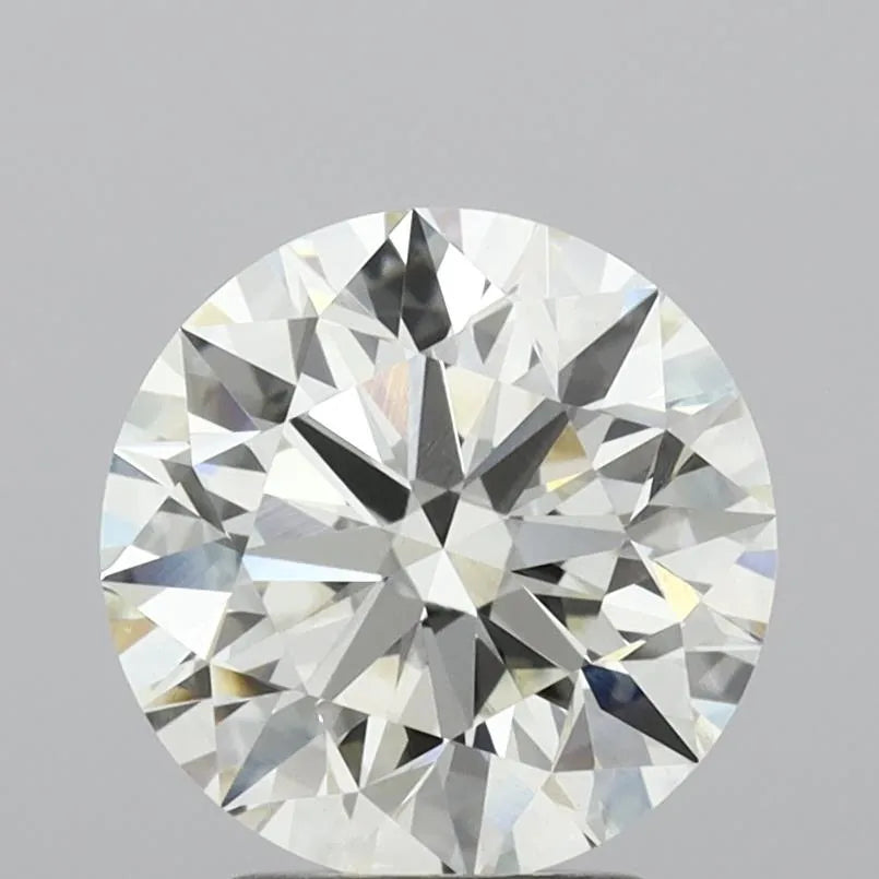2.72ct Round Lab Grown Diamond (Colour I, Clarity VVS2, Cut EX, IGI Certified)