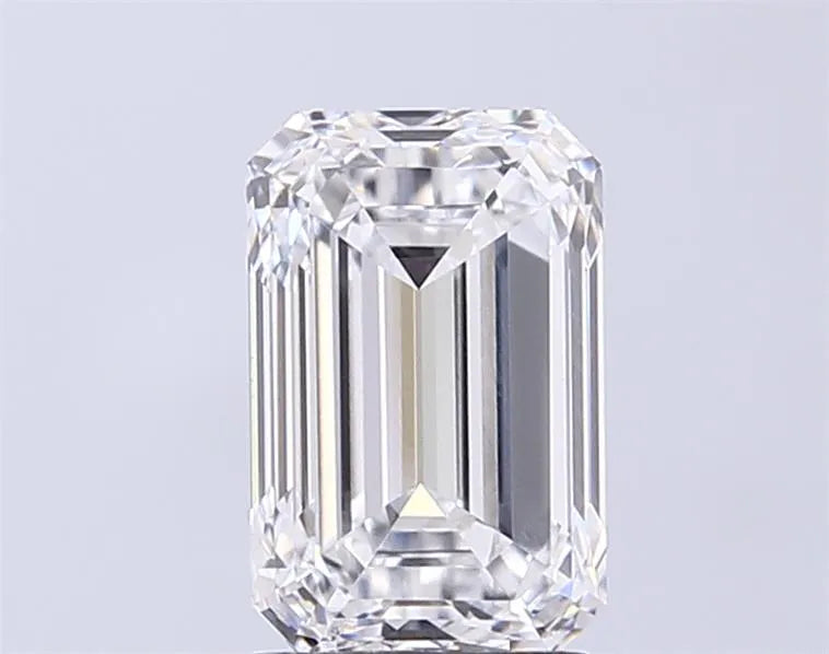2.73ct Emerald Lab Grown Diamond (Colour D, Clarity VVS1, IGI Certified)