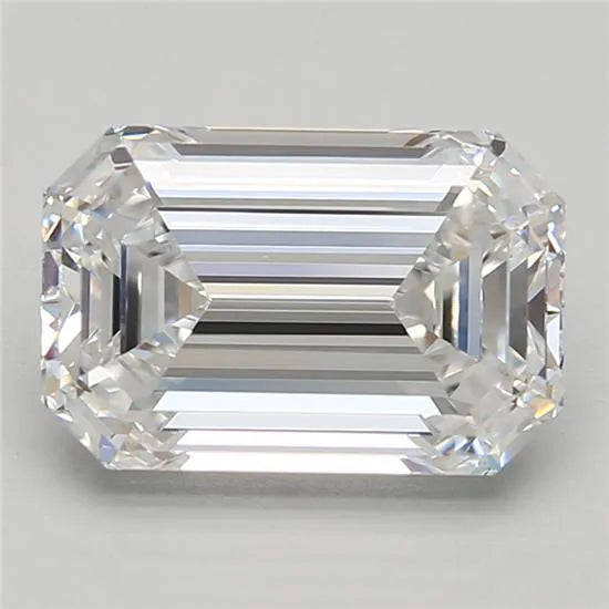 2.73ct Emerald Lab Grown Diamond (Colour D, Clarity VVS2, GIA Certified)
