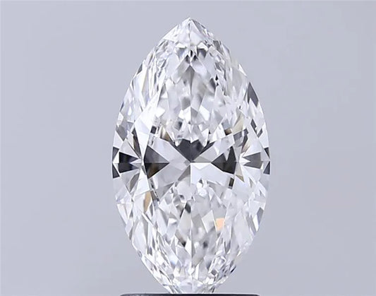 2.73ct Marquise Lab Grown Diamond (Colour D, Clarity IF, IGI Certified)