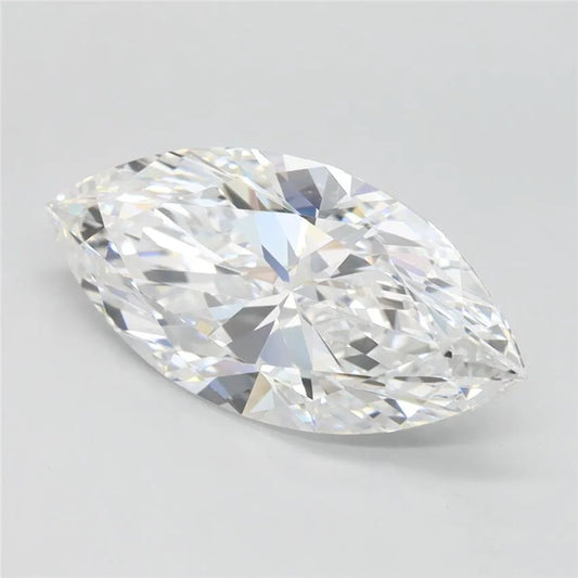 2.73ct Marquise Lab Grown Diamond (Colour D, Clarity IF, IGI Certified)