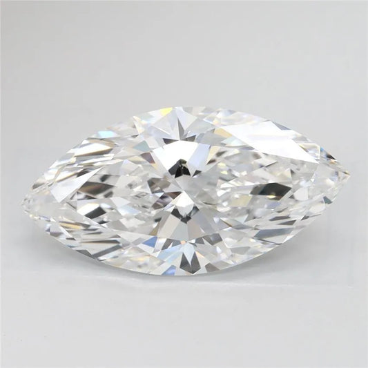 2.73ct Marquise Lab Grown Diamond (Colour D, Clarity VVS1, GIA Certified)