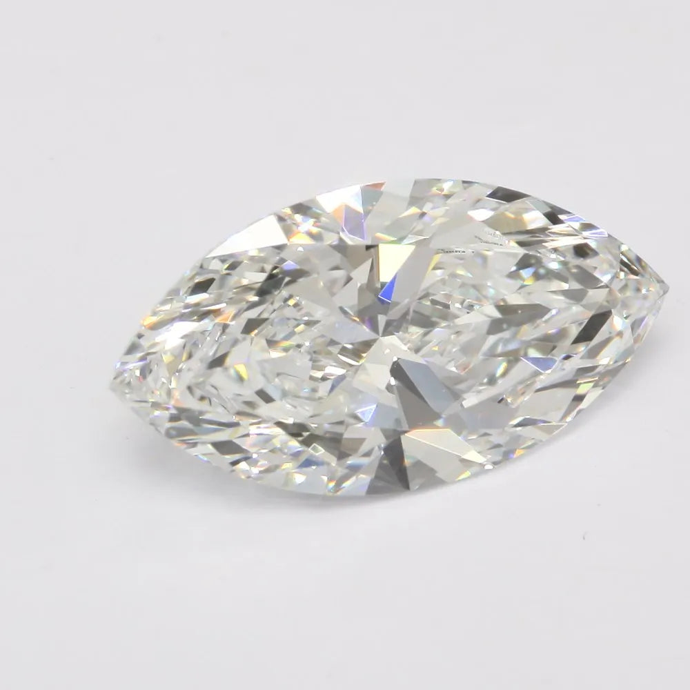 2.73ct Marquise Lab Grown Diamond (Colour E, Clarity VVS2, IGI Certified)