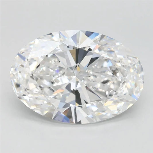 2.73ct Oval Lab Grown Diamond (Colour D, Clarity IF, IGI Certified)