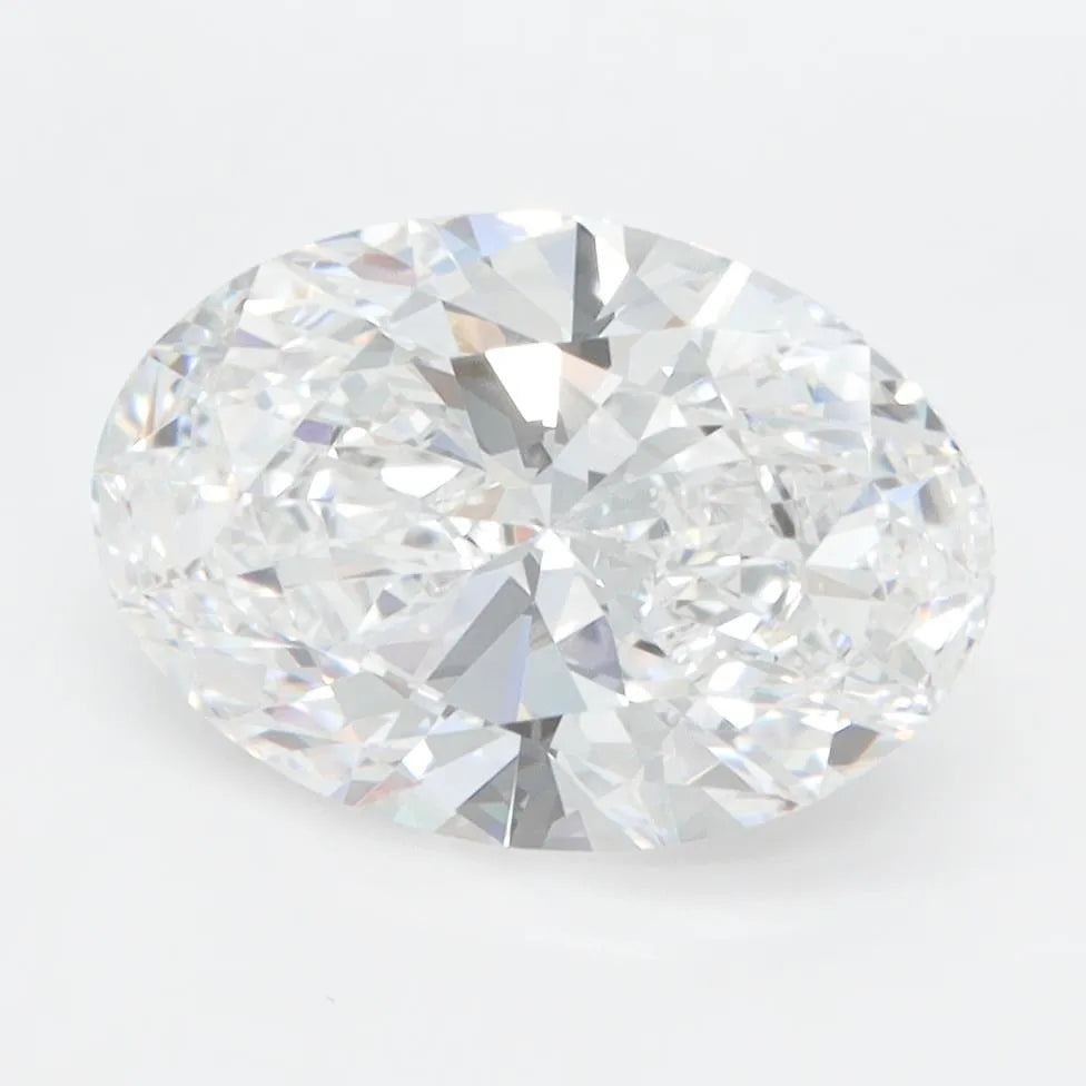 2.73ct Oval Lab Grown Diamond (Colour D, Clarity IF, IGI Certified)