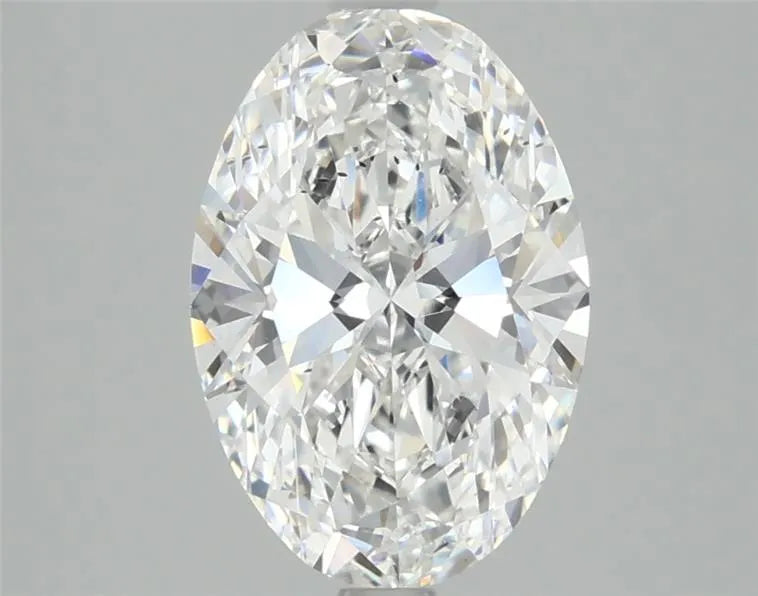 2.73ct Oval Lab Grown Diamond (Colour E, Clarity SI1, Cut EX, IGI Certified)