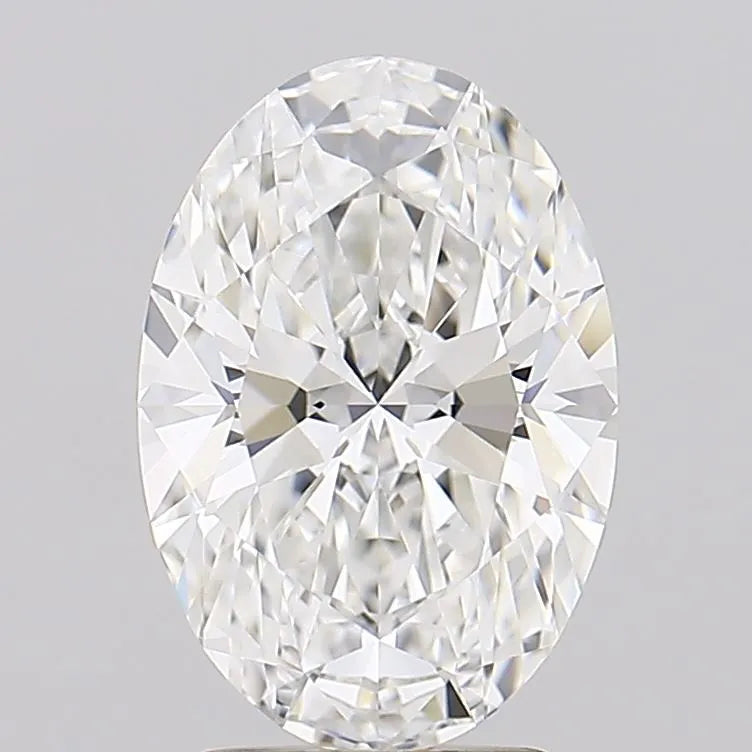 2.73ct Oval Lab Grown Diamond (Colour E, Clarity VVS1, IGI Certified)