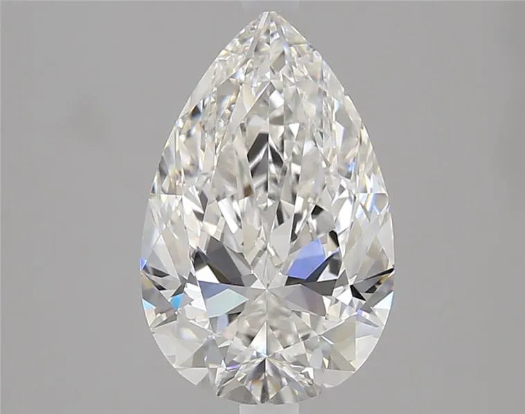 2.73ct Pear Lab Grown Diamond (Colour E, Clarity VVS1, IGI Certified)