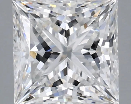 2.73ct Princess Lab Grown Diamond (Colour D, Clarity VVS1, IGI Certified)