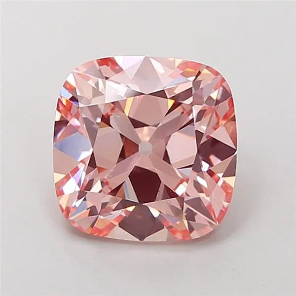 2.74ct Cushion modified Lab Grown Diamond (Colour Fancy Intense Pink, Clarity VS1, IGI Certified)