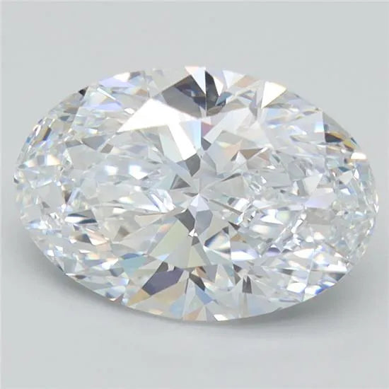 2.74ct Oval Lab Grown Diamond (Colour D, Clarity VVS1, GIA Certified)
