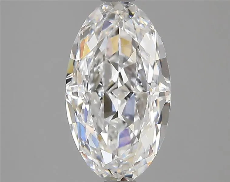 2.74ct Oval Lab Grown Diamond (Colour D, Clarity VVS2, IGI Certified)