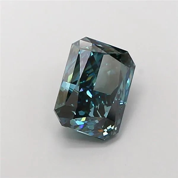 2.74ct Radiant Lab Grown Diamond (Colour Fancy Deep Blue, Clarity VVS2, IGI Certified)
