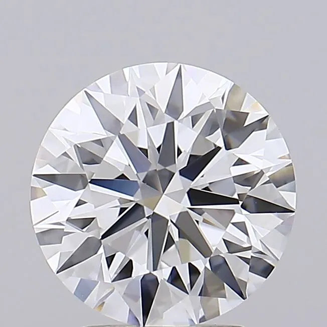 2.74ct Round Lab Grown Diamond (Colour D, Clarity IF, Cut ID, IGI Certified)