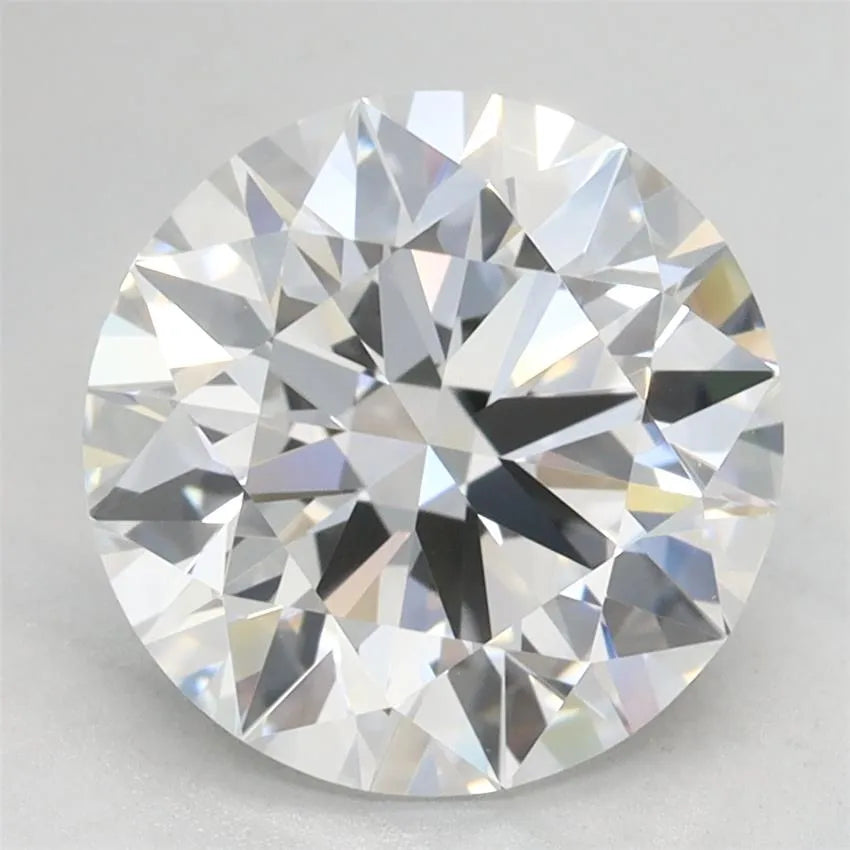 2.74ct Round Lab Grown Diamond (Colour D, Clarity VVS1, Cut ID, IGI Certified)
