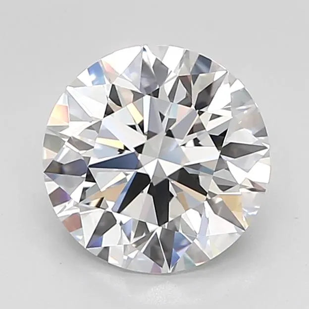 2.74ct Round Lab Grown Diamond (Colour E, Clarity IF, Cut ID, IGI Certified)