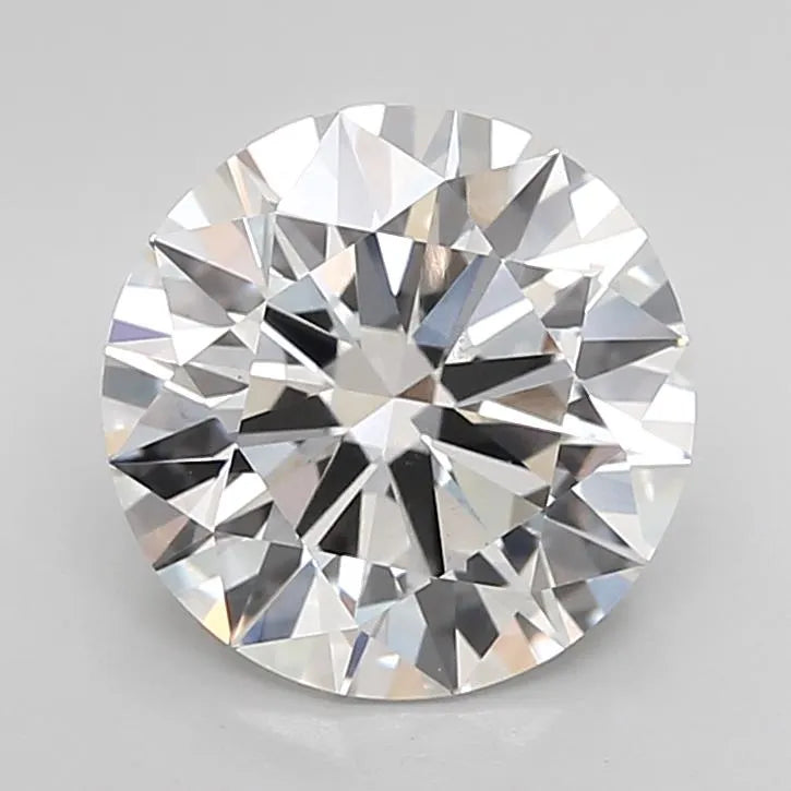 2.74ct Round Lab Grown Diamond (Colour F, Clarity VS1, Cut ID, IGI Certified)