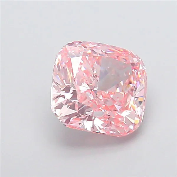 2.75ct Cushion modified Lab Grown Diamond (Colour Fancy Vivid Pink, Clarity VS1, IGI Certified)