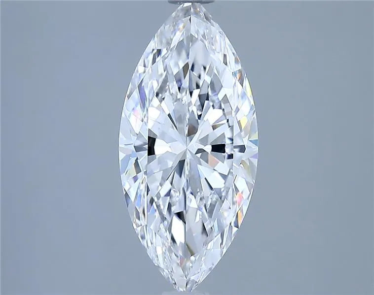 2.75ct Marquise Lab Grown Diamond (Colour D, Clarity VVS2, IGI Certified)