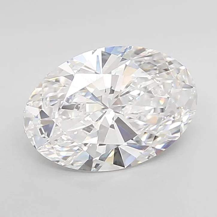 2.75ct Oval Lab Grown Diamond (Colour D, Clarity IF, IGI Certified)