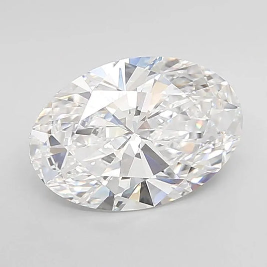 2.75ct Oval Lab Grown Diamond (Colour D, Clarity IF, IGI Certified)