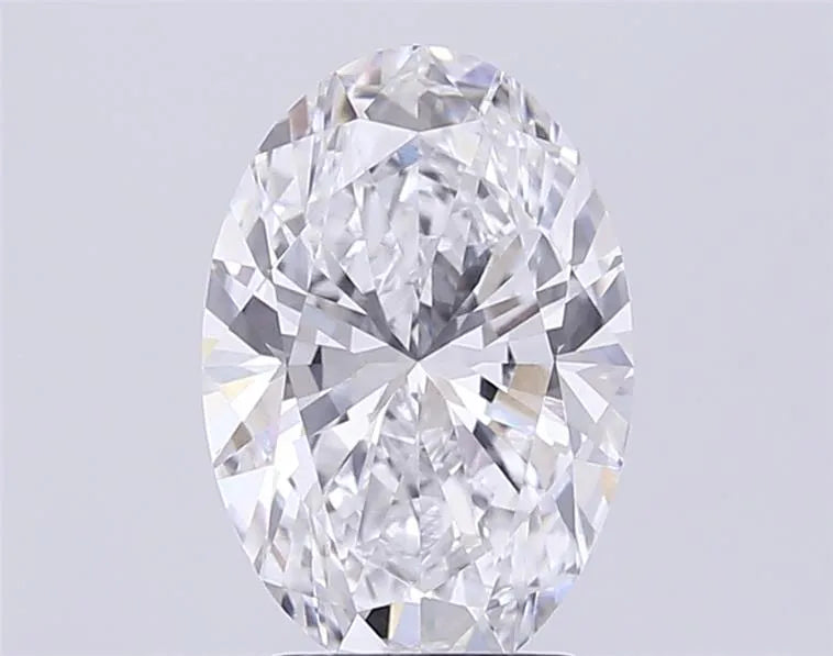 2.75ct Oval Lab Grown Diamond (Colour D, Clarity IF, IGI Certified)