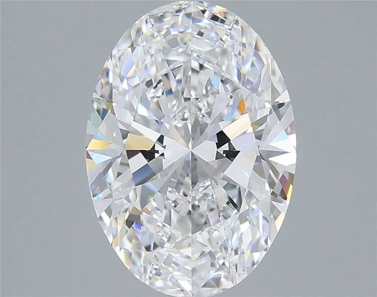 2.75ct Oval Lab Grown Diamond (Colour D, Clarity VVS1, IGI Certified)