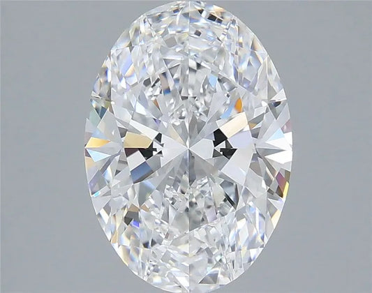 2.75ct Oval Lab Grown Diamond (Colour D, Clarity VVS1, IGI Certified)