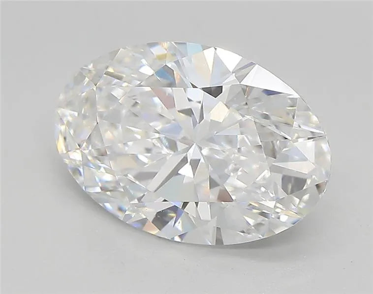 2.75ct Oval Lab Grown Diamond (Colour D, Clarity VVS2, IGI Certified)