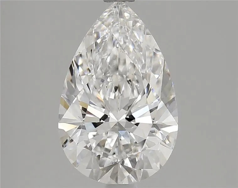 2.75ct Pear Lab Grown Diamond (Colour E, Clarity VVS2, IGI Certified)