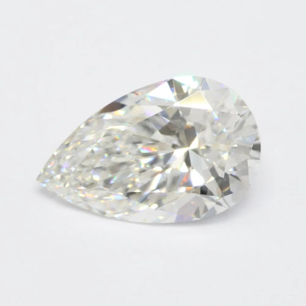 2.75ct Pear Lab Grown Diamond (Colour F, Clarity VVS2, IGI Certified)