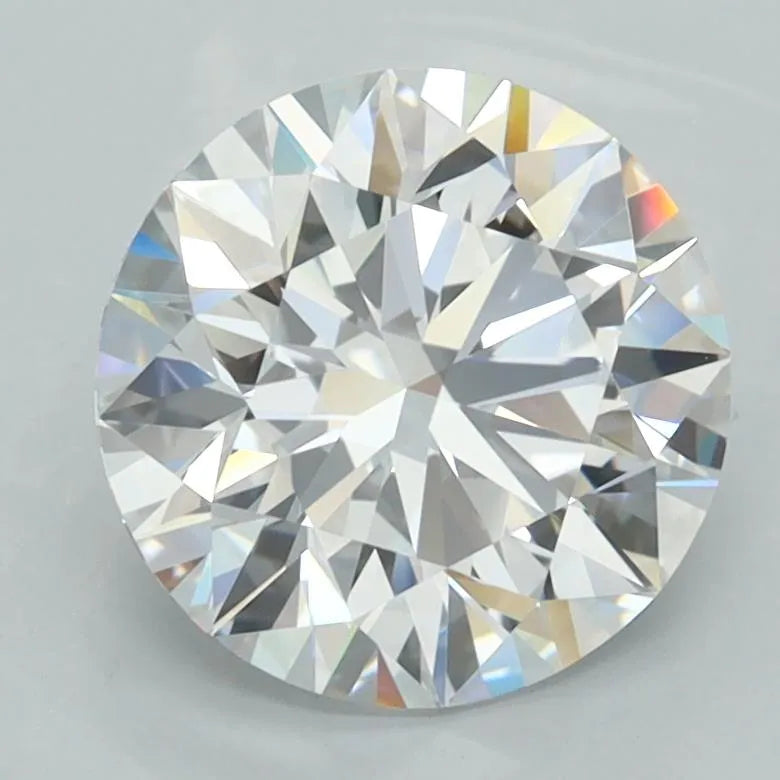 2.75ct Round Lab Grown Diamond (Colour D, Clarity VVS1, Cut ID, IGI Certified)