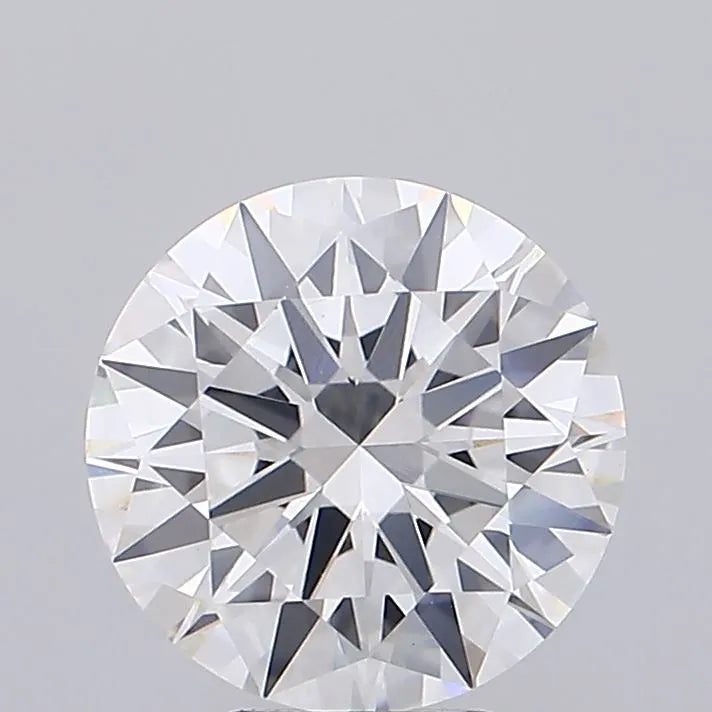 2.75ct Round Lab Grown Diamond (Colour G, Clarity VVS2, Cut EX, IGI Certified)