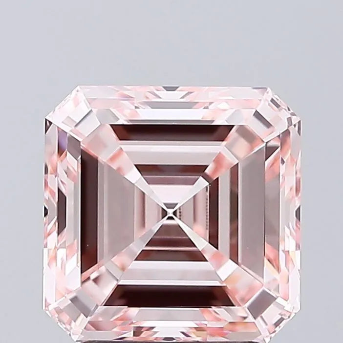 2.76ct Asscher Lab Grown Diamond (Colour Fancy Intense Pink, Clarity VVS2, IGI Certified)