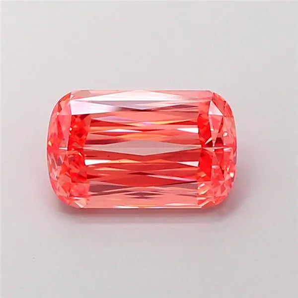 2.76ct Cushion modified Lab Grown Diamond (Colour Fancy Vivid Pink, Clarity VVS2, IGI Certified)