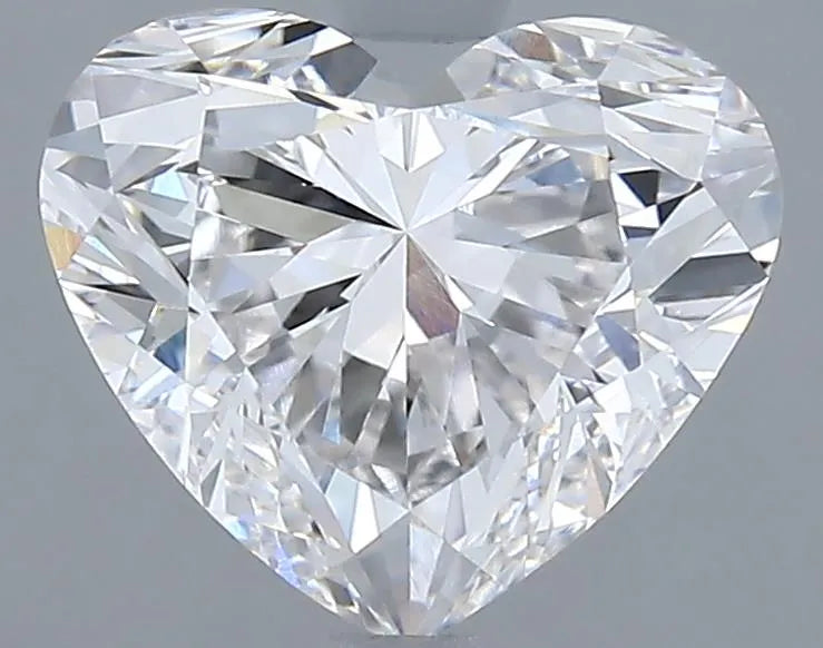 2.76ct Heart Lab Grown Diamond (Colour E, Clarity IF, IGI Certified)