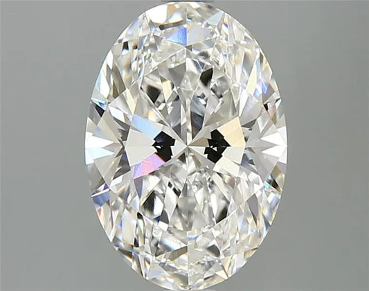 2.76ct Oval Lab Grown Diamond (Colour F, Clarity VS1, IGI Certified)