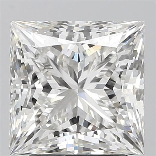 2.76ct Princess Lab Grown Diamond (Colour G, Clarity VVS2, IGI Certified)
