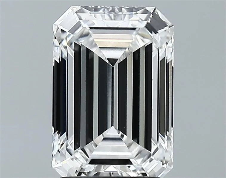 2.77ct Emerald Lab Grown Diamond (Colour E, Clarity VVS2, GIA Certified)